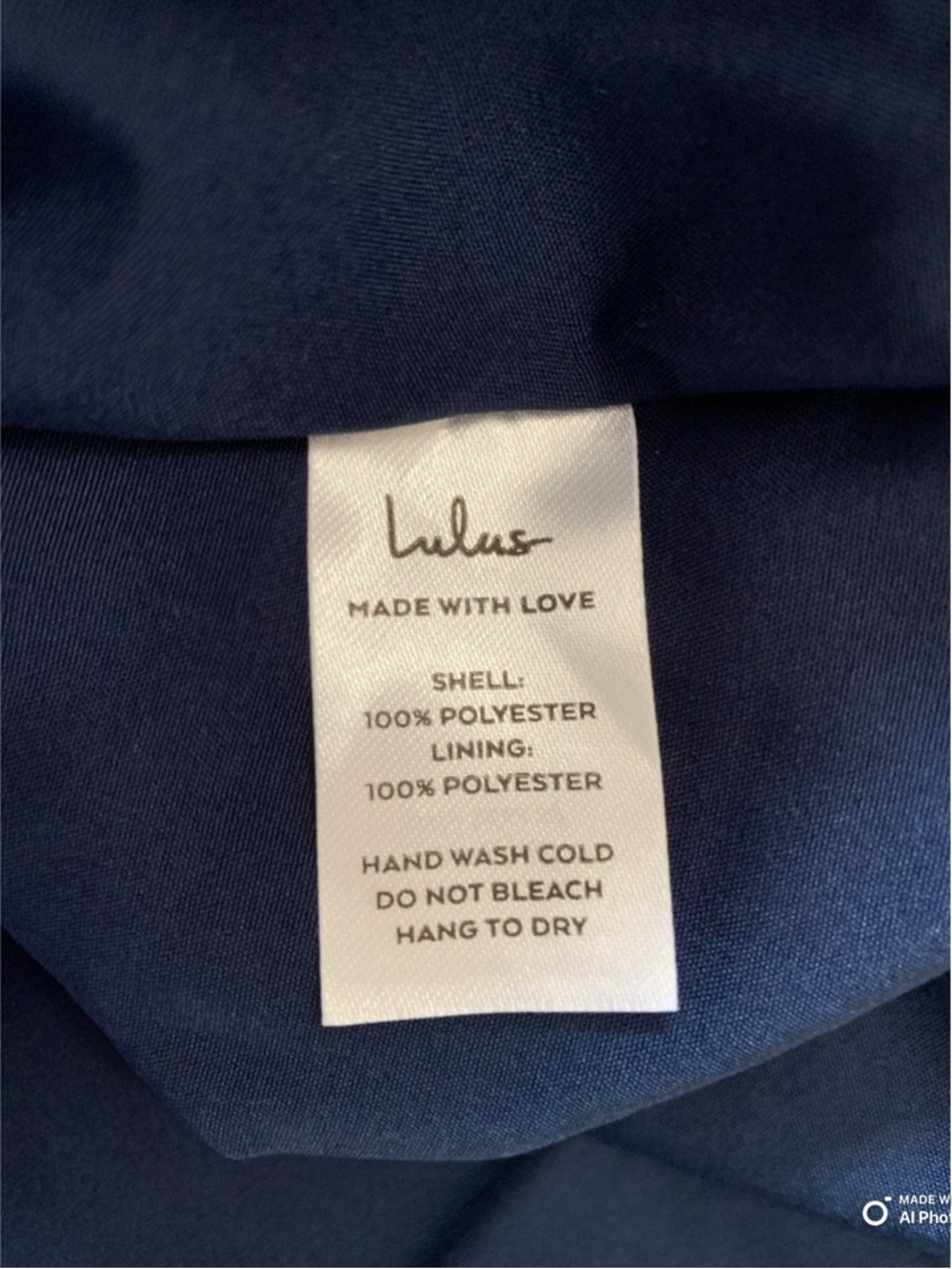 Lulus Large Exemplary Aura Navy Blue Tulle Surplice Midi Dress NWT - Picture 13 of 17